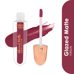 Glazzed matte Liquid Lipstick - Virgin