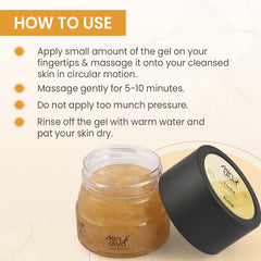 Skin Diva Luster Gold Massage Gel | Brightens Skin & Gives Shining Glow |Hydrates Skin Cells & Provides Nourishment | Suitable for All Skin Type | 50 gm |