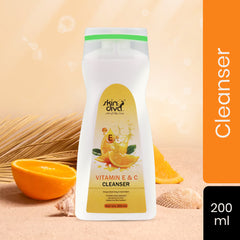 Skin Diva vitamin C Cleanser | Cleanser for Brighter and Glowing Skin | For all type skin | 200 ML |