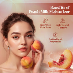 Skin Diva All-Day Moisture Set | Peach Milk Moisturizer & Aloe Vera Cleanser for a Nourished, Glowing Complexion