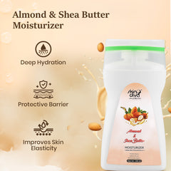 Almond and Shea Butter Moisturizer 100 gm - Pack of 2