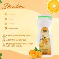 Skin Diva Vitamin C Moisturizer for Brighter and Glowing Skin | For All type Skin| 200 Ml |