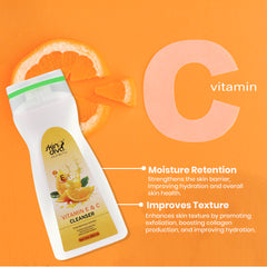 Skin Diva vitamin C Cleanser | Cleanser for Brighter and Glowing Skin | For all type skin | 200 ML |